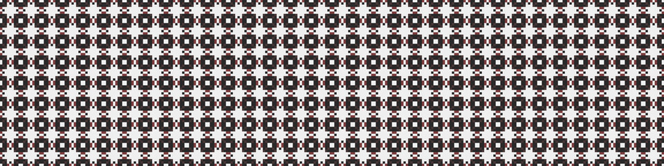 Abstract Cross Pattern Dots Logo generative computational art illustration