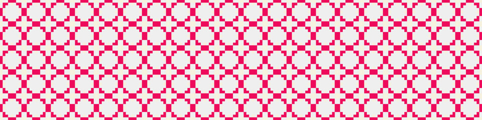 Abstract Cross Pattern Dots Logo generative computational art illustration