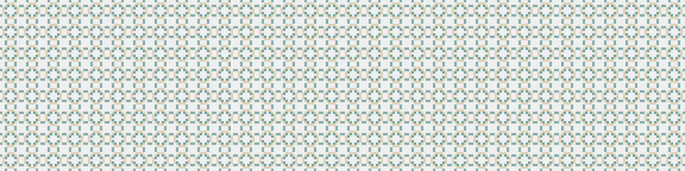 Abstract Cross Pattern Dots Logo generative computational art illustration