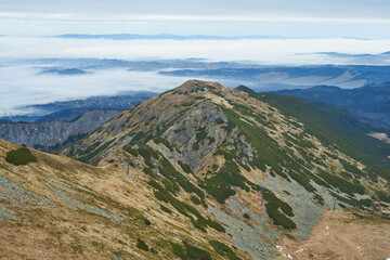 view from the top of the mountain