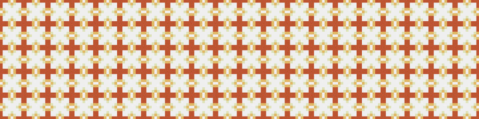 Abstract Cross Pattern Dots Logo generative computational art illustration