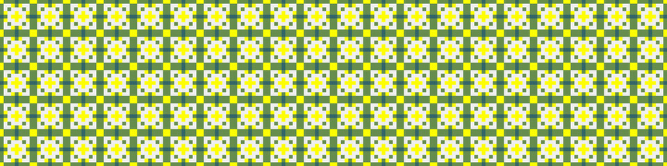 Abstract Cross Pattern Dots Logo generative computational art illustration