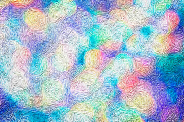 holographic colorful oil paint effect vibrant holographic neon background