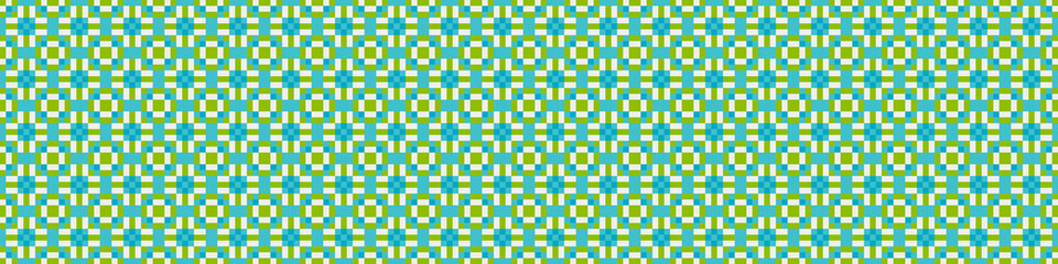 Abstract Cross Pattern Dots Logo generative computational art illustration
