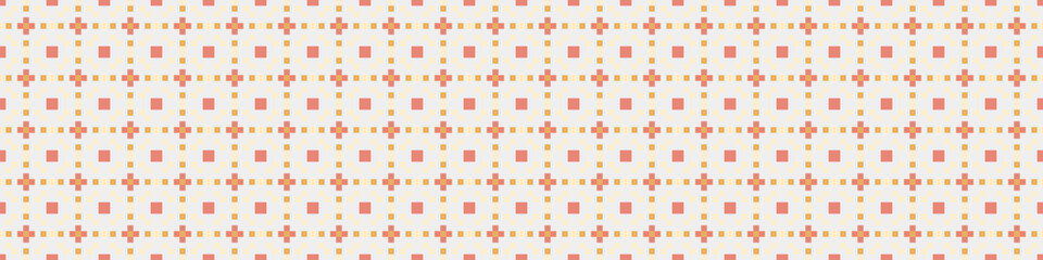 Abstract Cross Pattern Dots Logo generative computational art illustration