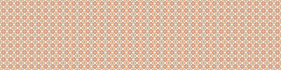 Abstract Cross Pattern Dots Logo generative computational art illustration