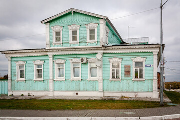 old building in the town country