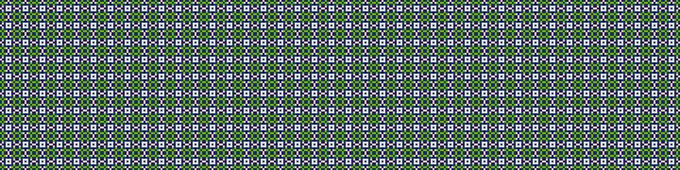 Abstract Cross Pattern Dots Logo generative computational art illustration