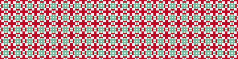 Abstract Cross Pattern Dots Logo generative computational art illustration