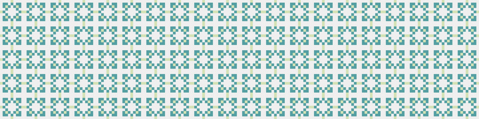 Abstract Cross Pattern Dots Logo generative computational art illustration