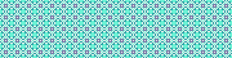 Abstract Cross Pattern Dots Logo generative computational art illustration