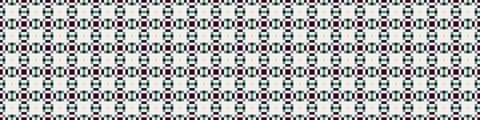 Abstract Cross Pattern Dots Logo generative computational art illustration