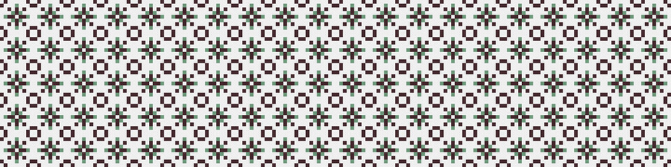 Abstract Cross Pattern Dots Logo generative computational art illustration