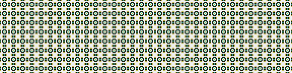 Abstract Cross Pattern Dots Logo generative computational art illustration