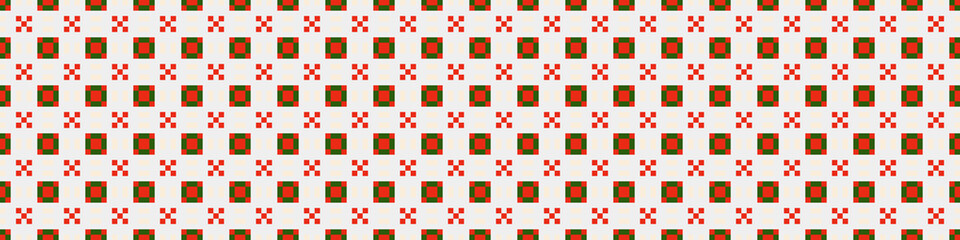 Fototapeta premium Abstract Cross Pattern Dots Logo generative computational art illustration