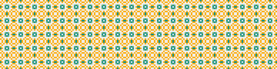 Abstract Cross Pattern Dots Logo generative computational art illustration