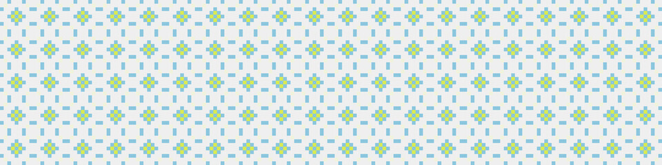 Abstract Cross Pattern Dots Logo generative computational art illustration