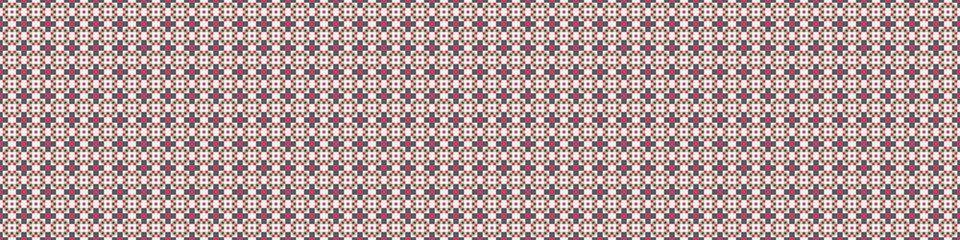 Abstract Cross Pattern Dots Logo generative computational art illustration