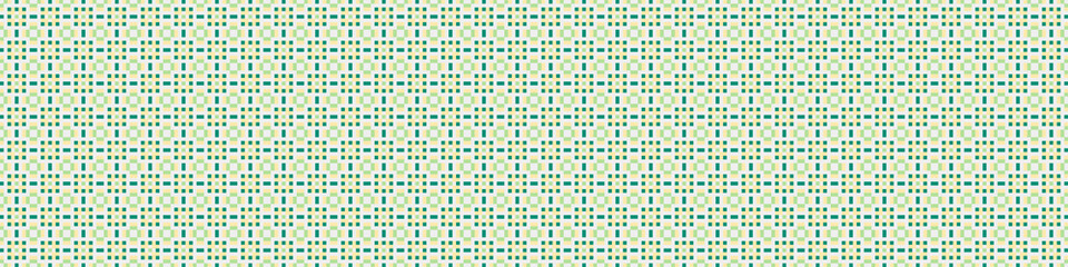 Fototapeta premium Abstract Cross Pattern Dots Logo generative computational art illustration