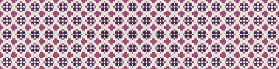 Abstract Cross Pattern Dots Logo generative computational art illustration