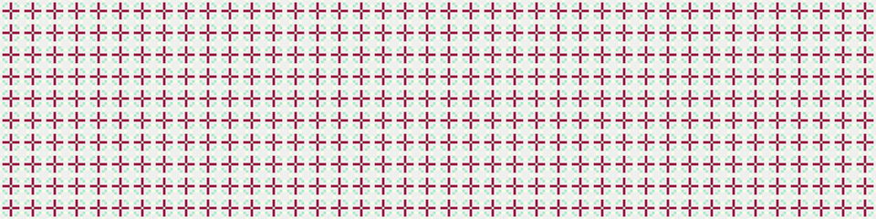 Abstract Cross Pattern Dots Logo generative computational art illustration