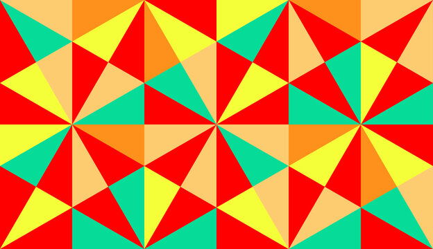 Vector abstract triangular background seamless pattern