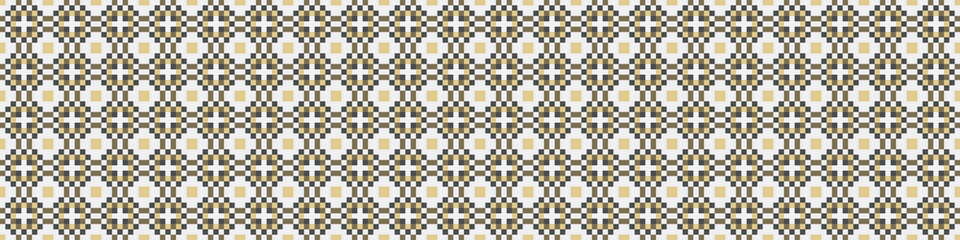 Abstract Cross Pattern Dots Logo generative computational art illustration