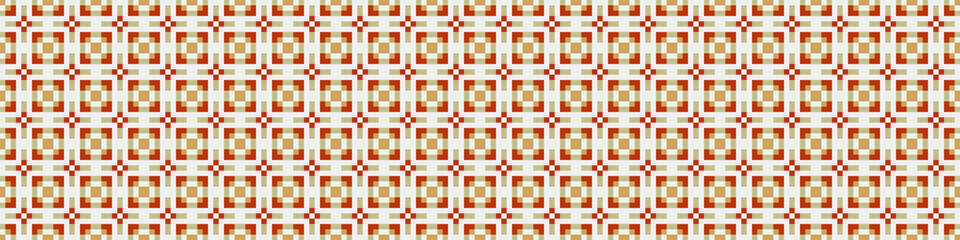 Abstract Cross Pattern Dots Logo generative computational art illustration