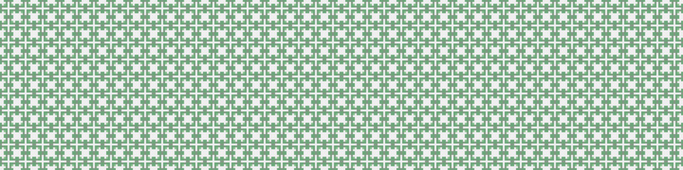 Fototapeta premium Abstract Cross Pattern Dots Logo generative computational art illustration