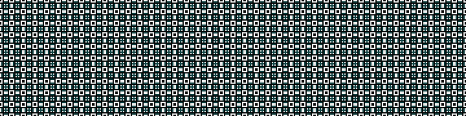 Fototapeta premium Abstract Cross Pattern Dots Logo generative computational art illustration