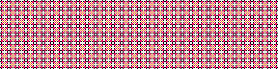 Abstract Cross Pattern Dots Logo generative computational art illustration