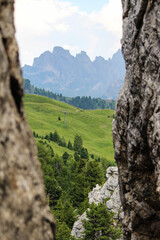 Moutain landscape in Dolomiti