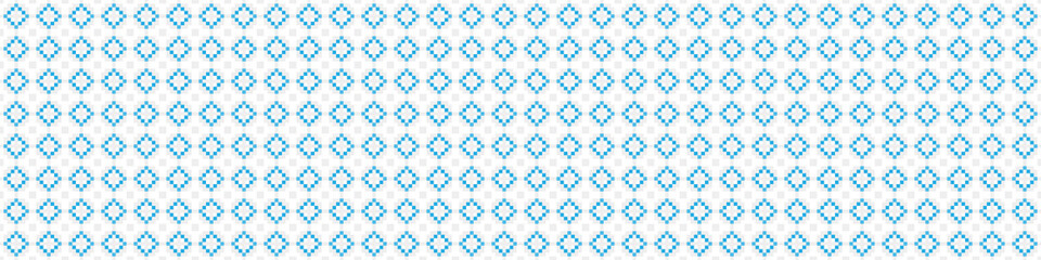 Fototapeta premium Abstract Cross Pattern Dots Logo generative computational art illustration