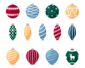 Set of hristmas decorations