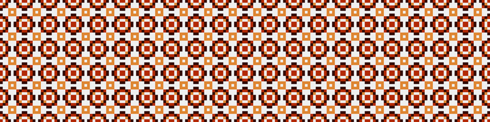 Abstract Cross Pattern Dots Logo generative computational art illustration
