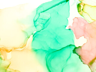 Translucent Composition.  Wedding Leafy Design.