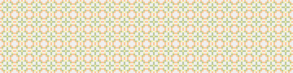 Fototapeta premium Abstract Cross Pattern Dots Logo generative computational art illustration