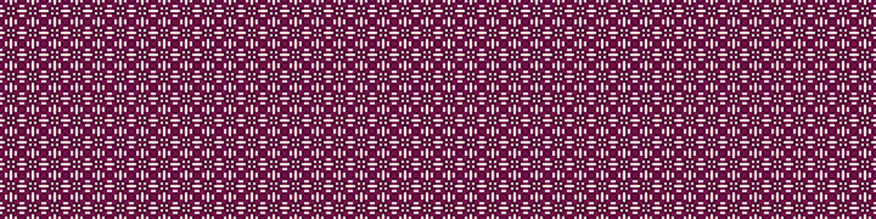 Fototapeta premium Abstract Cross Pattern Dots Logo generative computational art illustration