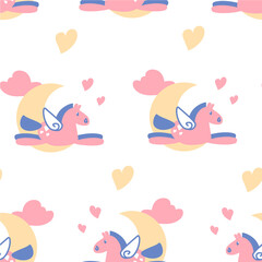 Seamless pattern for children's themes