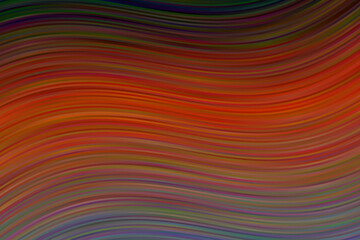 Beautiful Red, black and orange waves abstract vector background.