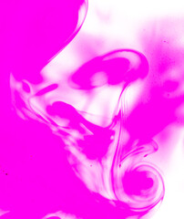 Red potassium permanganate as an abstract background .