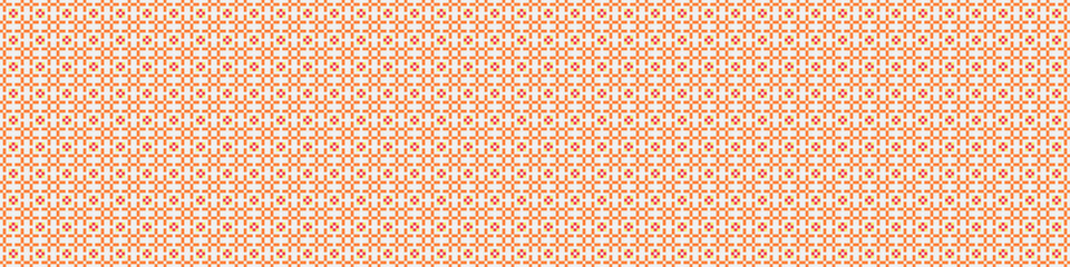 Abstract Cross Pattern Dots Logo generative computational art illustration