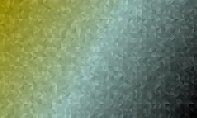 Beautiful Green and grey polygonal background, digitally created