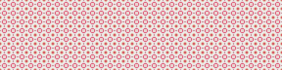 Fototapeta premium Abstract Cross Pattern Dots Logo generative computational art illustration