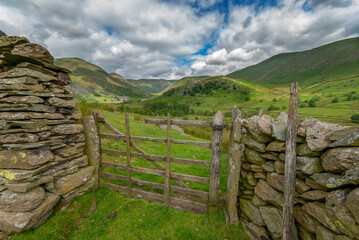 the Kentmere valley Cumbria.