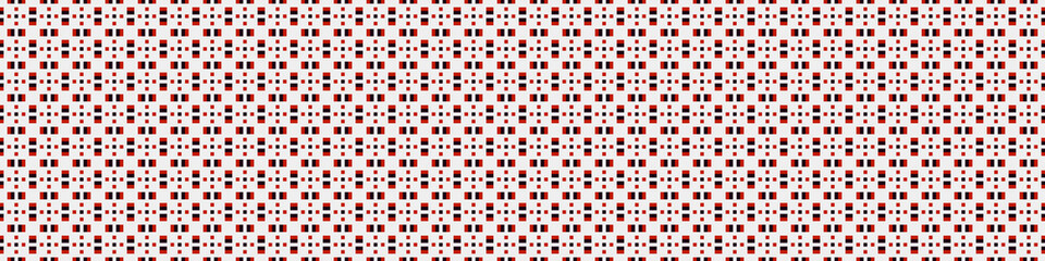 Fototapeta premium Abstract Cross Pattern Dots Logo generative computational art illustration