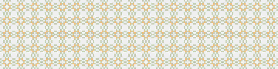 Fototapeta premium Abstract Cross Pattern Dots Logo generative computational art illustration