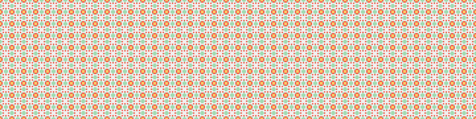 Abstract Cross Pattern Dots Logo generative computational art illustration