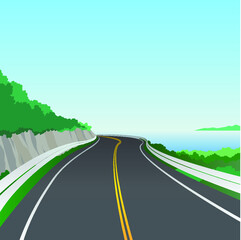 Fototapeta premium race track 