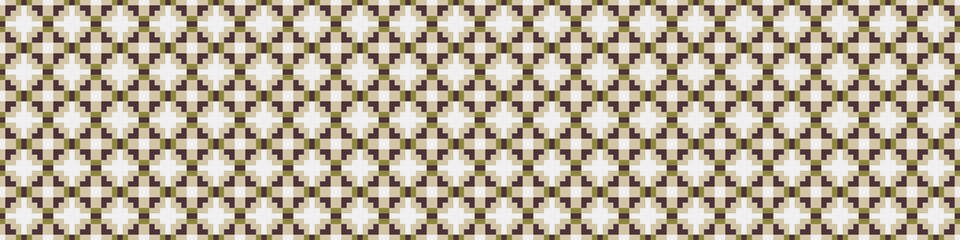 Abstract Cross Pattern Dots Logo generative computational art illustration